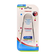 Curafloss Çelik Dil Temizleyici Gümüş Renk 8'li Paket