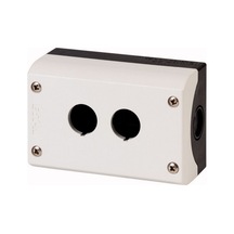 Eaton 216537 Buton Aksesuarı: Buton Kutusu, 2'li, Gri/siyah