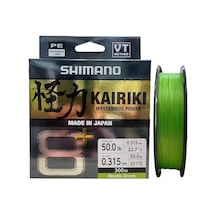 Shimano Kairiki 8+ 300 Mt 0.315mm İp Misina Mantis Green