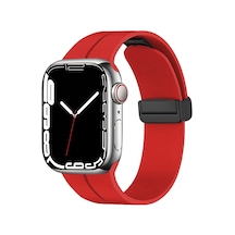 Watch 7 41mm Uyumlu Krd-84 Uyumlu Zore Kordon-kırmızı