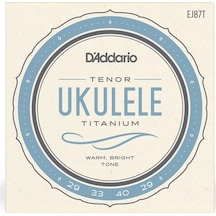 Daddario Ej87T Titanium Takım Tel Tenor Ukulele Teli