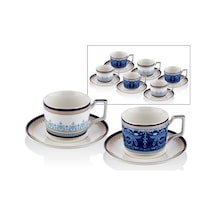 Lamedore Blue Banube 6lı Çay Fincanı Seti 15x6,5cm