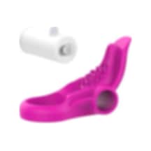 Truva Shop Lovetoy Protection Silicone Tongue Güçlü Titreşimli Penis Halkası