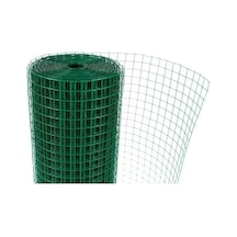 Puntalı Çit Teli Yükseklik 100 Cm 12X12 Mm Pvc Kaplı Yeşil 25 Mt N11.8