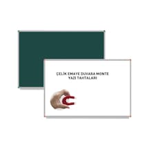 Çelik Emeya Yüzey Duvara Monte Yazı Tahtası Pan 255 Beyaz 120x180 Beyaz