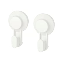 Ikea Tısken Vantuzlu Kanca, Beyaz 2'li Paket Sku: Smg8690010167996 100