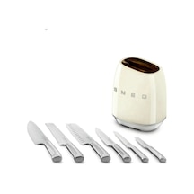 Smeg Mutfak Bıçak Seti 325982786 Beyaz