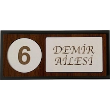 Ahşap Kapı Numaralığı