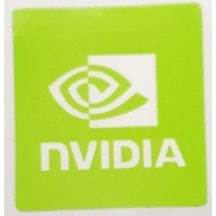 OEM Nvidia Mini Sticker Kare Etiket D110