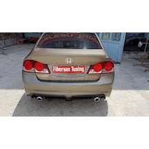 Honda Fd6 Rr Arka Tampon Eki (rr)--fibersan Tuning