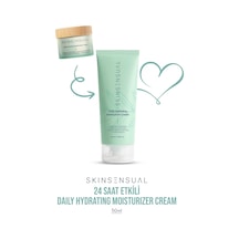 Skin Sensual Daily Hydrating Moisturizer Cream Jojoba Oil Shea Butter 24 Saat Etkili Nemlendirici