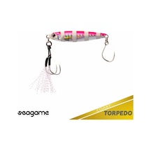 Seagame Torpedo Coast 20g 002 Pınk Zebra Glow