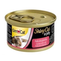 Gimcat Shinycat Tavuklu ve Yengeçli Jelly Konserve Yetişkin Kedi Maması 24 x 70 G