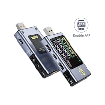 Fnırsı Fnb58-bt Bluetooth Usb Voltmetre Ampermetre Test Cihazı