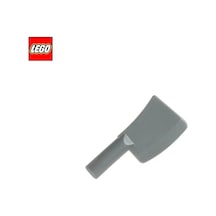Minifigür Aksesuarları: Satır, Et Bıçağı, Bıçak, Cleaver Gri Renkte