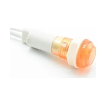 Ic-227 10mm Sinyal Lambası Plastik Kablolu 220v Sarı
