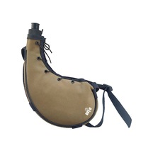 Fortunelane Askeri Eğitim İçin Dayanıklı 0.8l Kahverengi Su Kutusu Omuz Çantasıyla Kahverengi