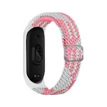 Mi Band 6 Star Kordon - Pembe-beyaz Bz8683140518790