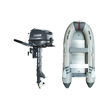 Marinport 3.00 Alüminyum Taban Şişme Bot + Yamaha 6 Hp Deniz Motoru