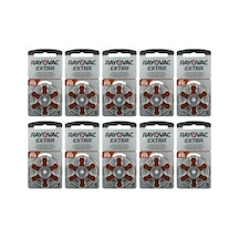 Rayovac Extra 312 Numara İşitme Cihazı Pili 6 x 10'lu