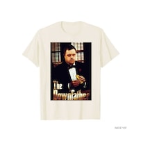 Flood Of Style The Downfathe Meme T-shirt Erkekler Kadınlar Için % 100% Pamuklu Tişörtler Kısa Kollu Üstler Bej