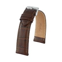 R4102s Roder Deri Kayış - Kahverengi - 24x24mm Şeffaf