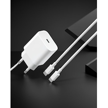 Usb-c 25w Hızlı Şarj Adaptörü Ve Kablosu