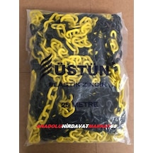 Üstün Plastik Zincir Park Uyarı Zinciri Uzunluk 25 Metre (519526330)