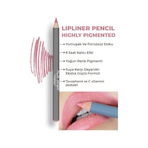 Uzun Süre Kalıcı Dağılma Yapmayan Nemlendirici Dudak Kalemi - Lipliner Pencil 11 True Rose Çok Renkli