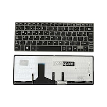 Toshiba İle Uyumlu Portege Z30-a-10p, Z30-a-124, Z30-a-12t Notebook Klavye Işıklı Siyah Tr