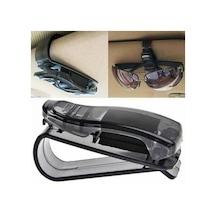 Oto Araç Içi Gözlük Tutucu 2 Adet Tutacağı Klips Aparatı Mandalı