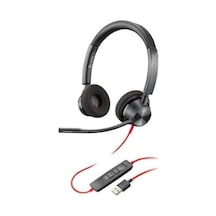 Poly Blackwire 3320 Mikrofonlu Stereo Kulak Üstü Kulaklık