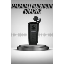 Makaralı Bluetooth Kulakiçi Yaka Kulaklığı Kablosuz Kulaklık Kulak Içi