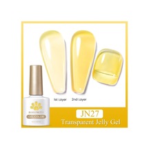 Born Pretty 10ml Jelly Nude Seri Kalıcı Oje Jn27 56347