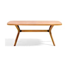 Bosco Pergel Ahşap Mutfak Masası 90x170 Natural