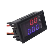 Sanec Dijital Voltmetre Dijital Ampermetre Dc 100v 10a Gerilim Akım