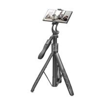Telefon Tripodu Ve Selfie Çubuğu Bluetooth Kumandalı 153 Cm Siyah Nd1049 Hmngoxxtptprp