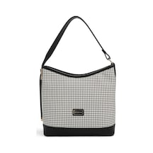 Silver & Polo Kadın Omuz Çantası Sp1286 Ekose-siyah
