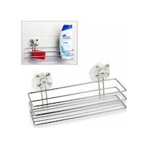 Banyo Organizeri - Çok Amaçlı Dörtgen Vantuzlu Altın