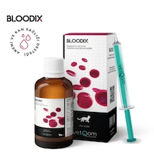 Vetqom Bloodix Kedi Kansızlık & Kan Yapıcı Sıvı Destek Takviyesi 45 Ml