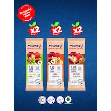 Mixmey Meyve Bar Kuruyemişli Karma Paket 6 x 25 G