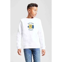 Tshirthane Riverdale Vixens Baskılı Unisex Çocuk Beyaz Sweatshirt