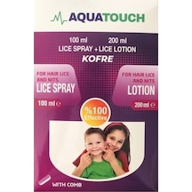 Aqua Touch Bit Spreyi 100 Ml + Losyon 200 ML + Plastik Tarak