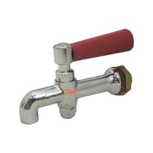 SEMAVER MUSLUĞU KÜÇÜK TİP KIRMIZI 1/4 GİRİŞ ÇAY MUSLUĞU ÇAYCI