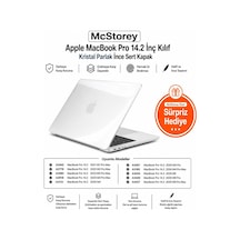 Macbook Pro 14.2 İnç Kılıf A2442 A2779 A2918 A2992 A3112 A3401 A3185 A3434 A3426 A3427 Uyumlu Kristal Parlak Şeffaf Sert Kapak Hard Case İnce Koruyucu Şeffaf Belirtilmemiş