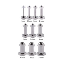 4 Adet Kulak Tıkacı Kulak Ölçer Genişletici 2.4mm