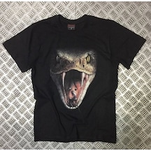 Yılan Baskılı T-Shirt