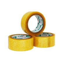 Nuga 3 Lü Şeffaf Koli Bandı 45 Mm * 100 Metre Akrilik (3 Adet)