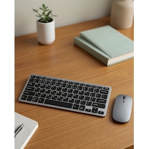 Kablosuz Bluetooth Klavye Mouse Seti Uczzzkb02klavye Diğer
