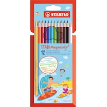 Stabilo Aquacolor Suluboya Kalemi 12 Renk N 1612-6